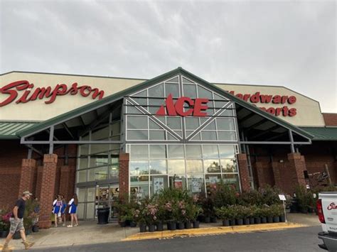 Simpsons hardware sumter sc - ace hardware at Simpsons Ace Hardware, 40 W Wesmark Blvd, Sumter SC 29150 - ⏰hours, address, map, directions, ☎️phone number, customer ratings and comments. ... Hardware Store in Sumter, SC Simpsons Ace Hardware, 40 W Wesmark Blvd, Sumter (803) 773-3397 Suggest an Edit. Related Searches.